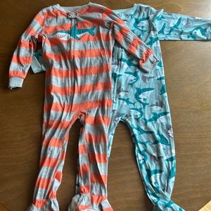 3T Cat and Jack footie jammies